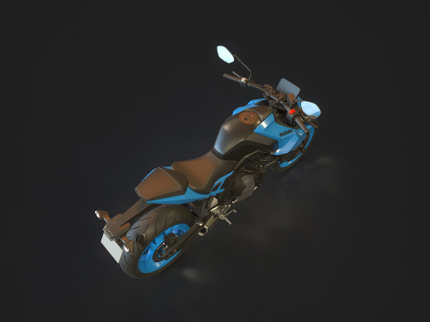 Base model Suzuki GSX 8S 2023 3D Модель