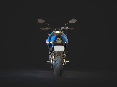 Base model Suzuki GSX 8S 2023 3D Модель