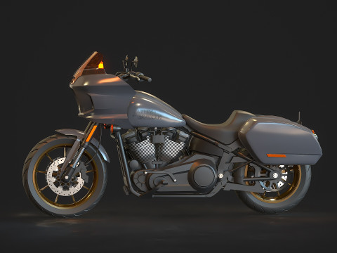 Base model Harley Davidson Low Rider ST 2023 3D Модель
