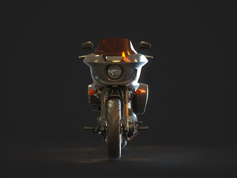 Base model Harley Davidson Low Rider ST 2023 3D Модель