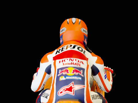 Base model Honda HRC Motogp 2021 3D मॉडल
