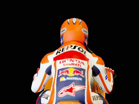 Base model Honda HRC Motogp 2021 3D Model