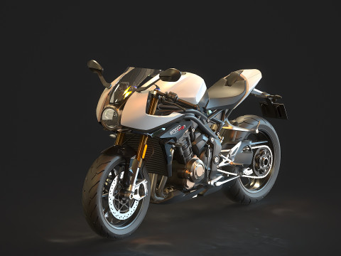 Base model for Triumph Speed Triple 1200RR 2022 3D Model