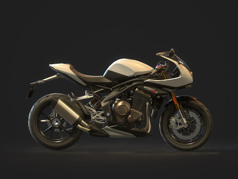 Base model for Triumph Speed Triple 1200RR 2022 3Dモデル