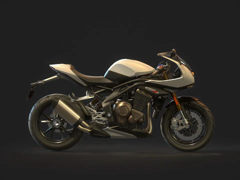 Base model for Triumph Speed Triple 1200RR 2022 3D Model
