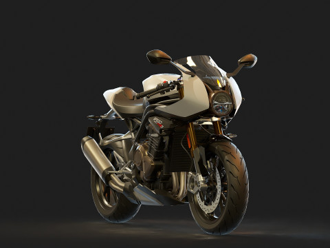 Base model for Triumph Speed Triple 1200RR 2022 3Dモデル