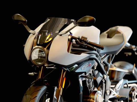 Base model for Triumph Speed Triple 1200RR 2022 3Dモデル