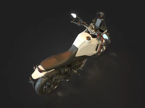 Base model Ducati Desert X 2022 3D Model
