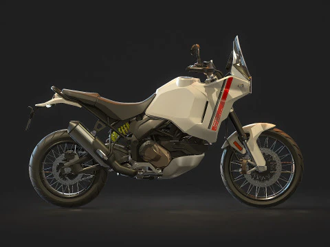 Base model Ducati Desert X 2022 3D Model