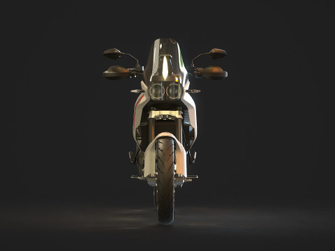 Base model Ducati Desert X 2022 3D 模型