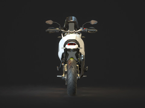 Base model Ducati Desert X 2022 3D 模型