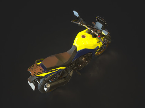 Base model Suzuki V Storm 800 2023 3D Model