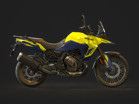 Base model Suzuki V Storm 800 2023 3D Model