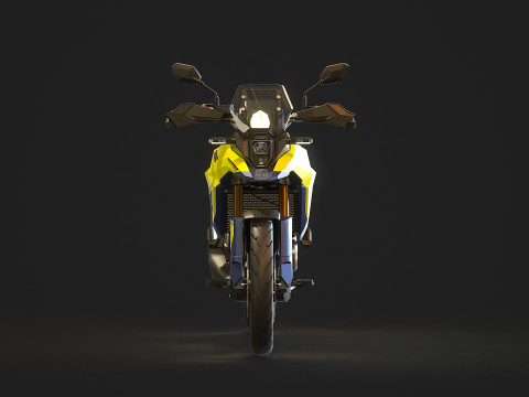 Base model Suzuki V Storm 800 2023 3D Model