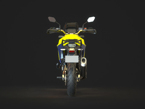 Base model Suzuki V Storm 800 2023 3D Model