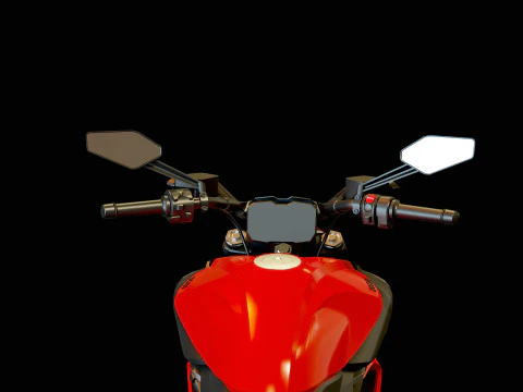 Base model Ducati Diavel V4 2023 3D Model