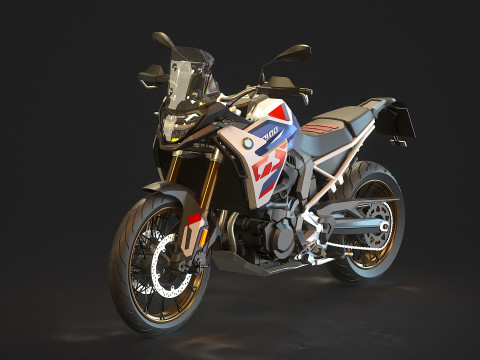 Base model BMW F900 GS 2024 Modèle 3D