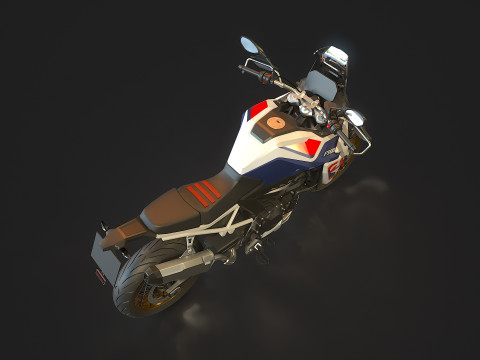 Base model BMW F900 GS 2024 Modello 3D