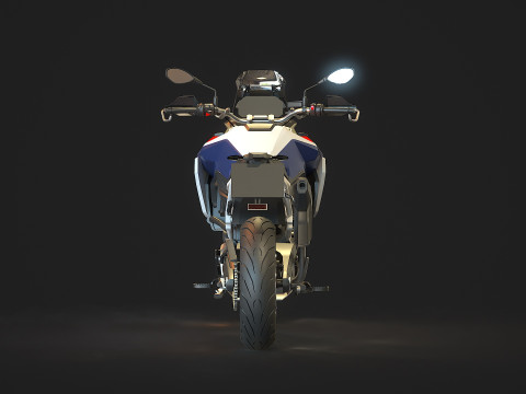 Base model BMW F900 GS 2024 Modello 3D