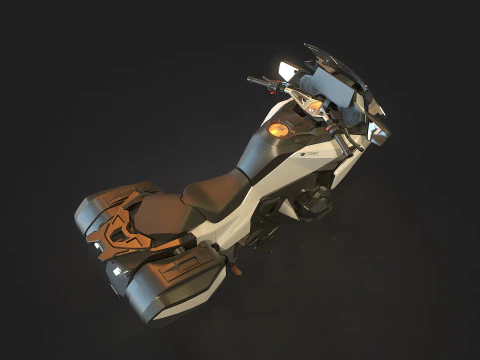 Base model BMW R 1300 RT 2025 3D Model