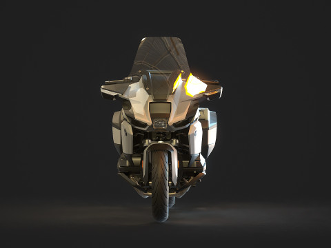 Base model BMW R 1300 RT 2025 3D Model