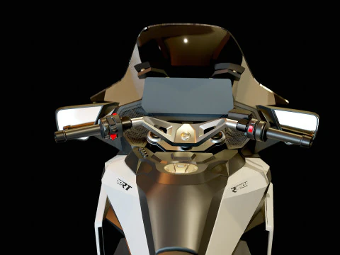 Base model BMW R 1300 RT 2025 3D Model