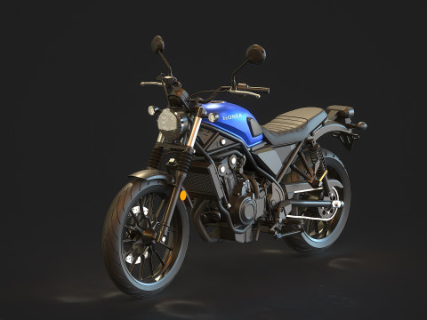 Base model Honda CL500 2023 3D Модель