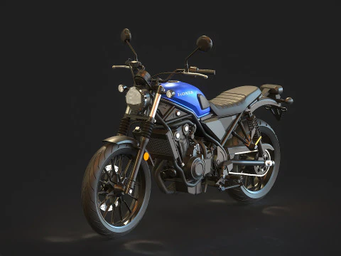 Modelo básico Honda CL500 2023 Modelo 3D