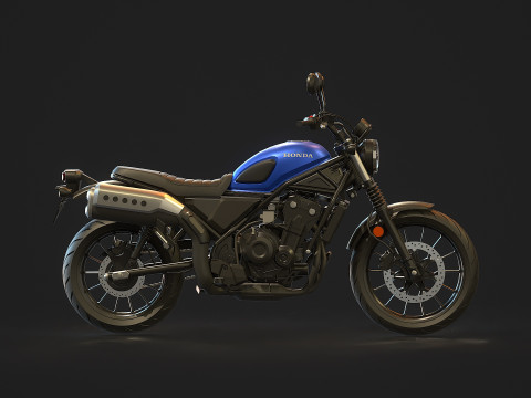 Base model Honda CL500 2023 3Dモデル
