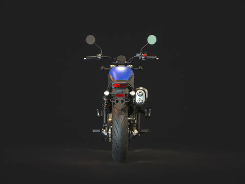 Base model Honda CL500 2023 3D Model