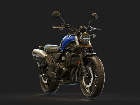 Base model Honda CL500 2023 3Dモデル