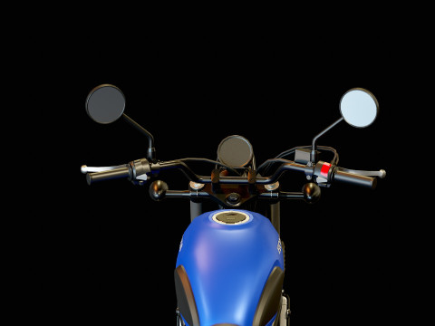 Base model Honda CL500 2023 3Dモデル