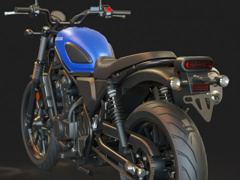 Base model Honda CL500 2023 3Dモデル