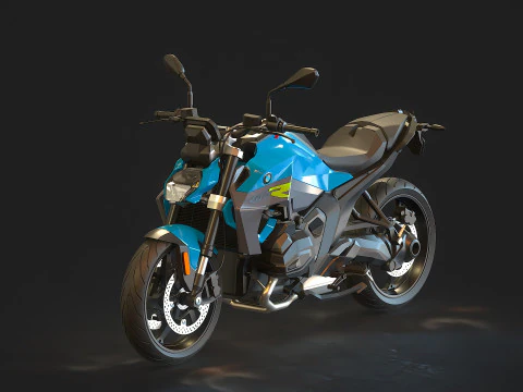 Modelo básico BMW R 1300 R 2025 Modelo 3D
