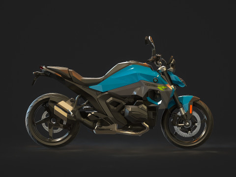 Base model R 1300 R 2025 Model 3D