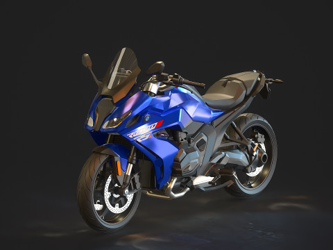 Base model BMW R 1300 RS 2025 Modello 3D