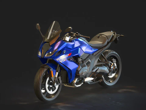 बेस मॉडल बीएमडब्ल्यू आर 1300 आरएस 2025 3D मॉडल