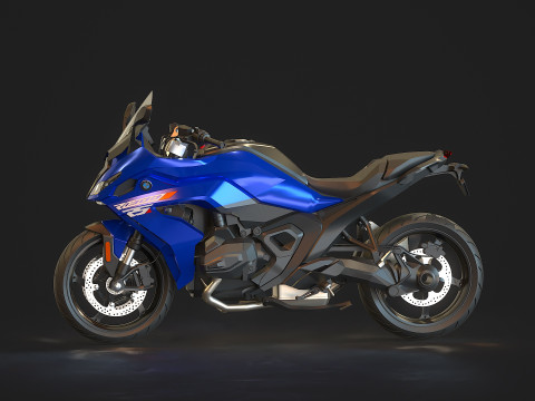 Base model BMW R 1300 RS 2025 3D Model