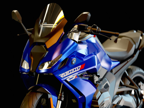 Base model BMW R 1300 RS 2025 3D Model