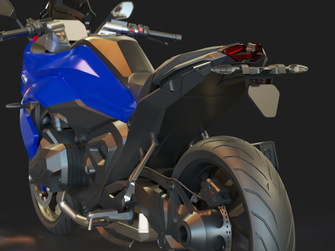 Base model BMW R 1300 RS 2025 3D Model