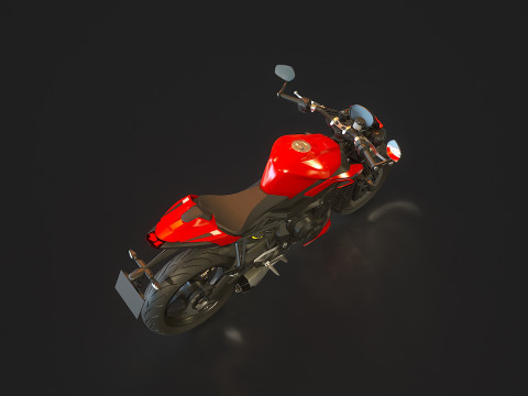 Base model for Triumph Street Triple 765 2024 Modelo 3D