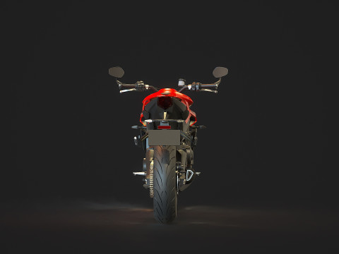 Base model for Triumph Street Triple 765 2024 Modelo 3D