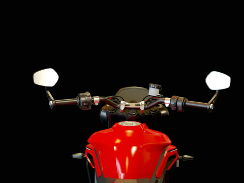 Base model for Triumph Street Triple 765 2024 Modelo 3D