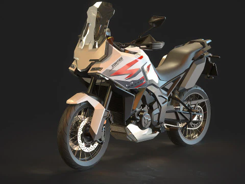 Modelo básico Zontes 703F 2025 Modelo 3D