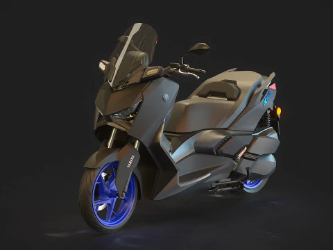 Modelo básico Yamaha X Max 300 2024 Modelo 3D