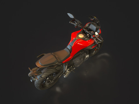 Base model Yamaha Tracer 7 2025 3D Modell