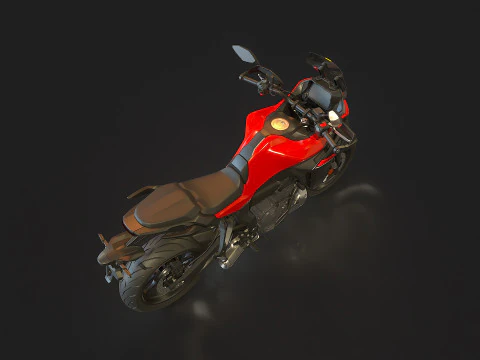 Base model Yamaha Tracer 7 2025 3D Model