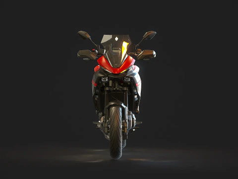 Base model Yamaha Tracer 7 2025 3D Model