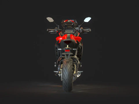 Base model Yamaha Tracer 7 2025 3D Model