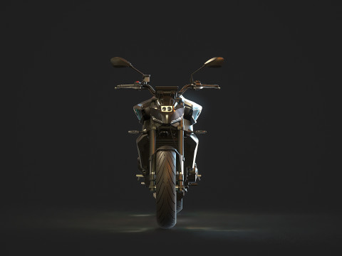 Base model Yamaha MT 09 2024 3D 模型